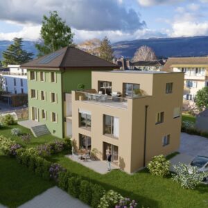 Magnifique attique en Duplex au centre d'Yverdon
